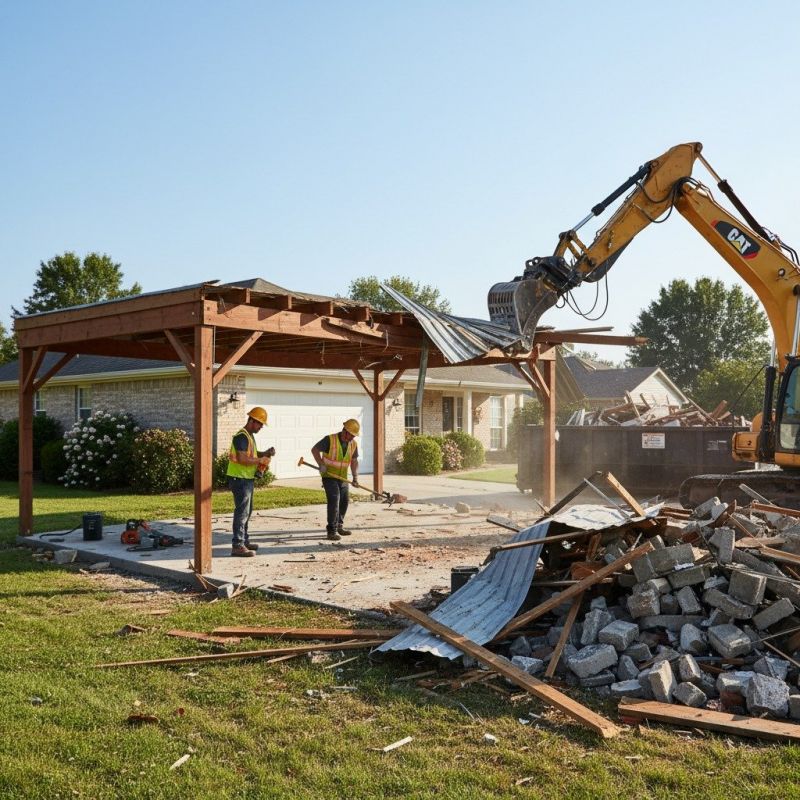 Carport Demolition detail
