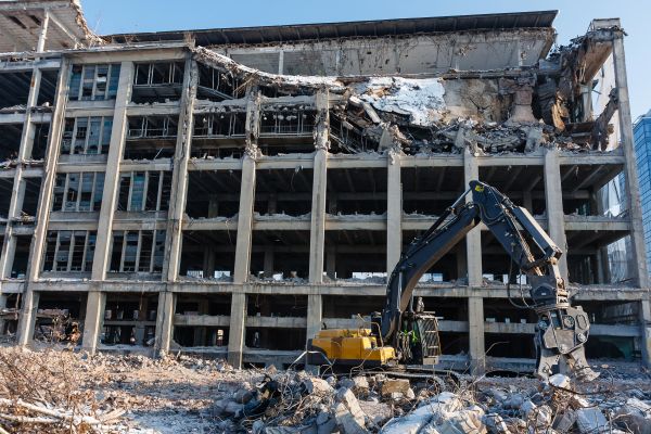 Commercial Building Demolition in Dothan