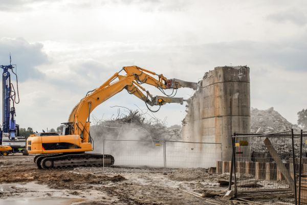 Silo Demolition in Dothan