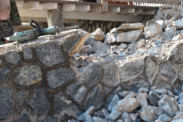 Retaining Wall Demolition in Dothan