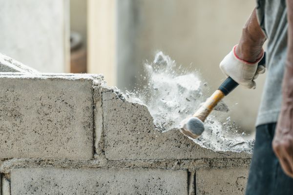 Block Wall Demolition in Dothan